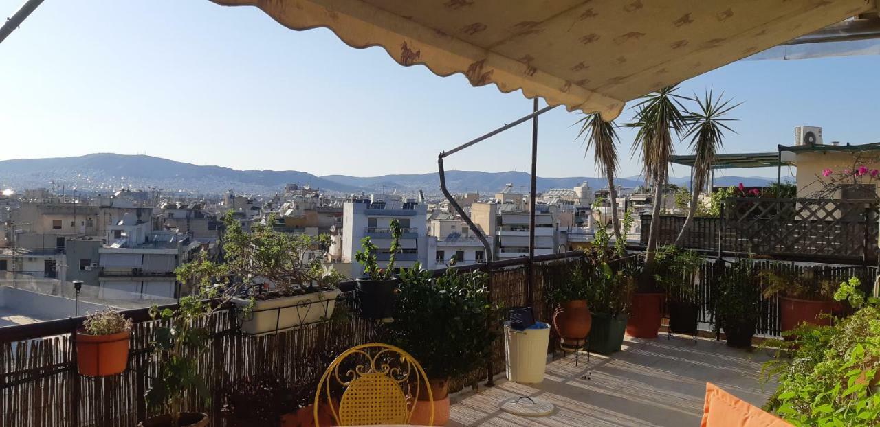 Penthouse Balcony Close To Acropolis Apartament Ateny Zewnętrze zdjęcie