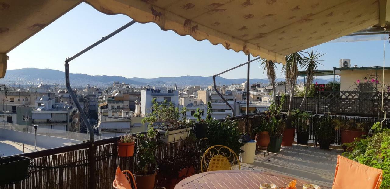 Penthouse Balcony Close To Acropolis Apartament Ateny Zewnętrze zdjęcie